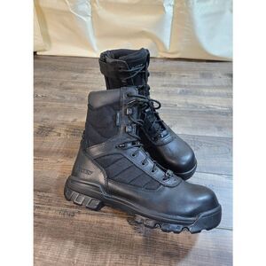 Bates black work boots